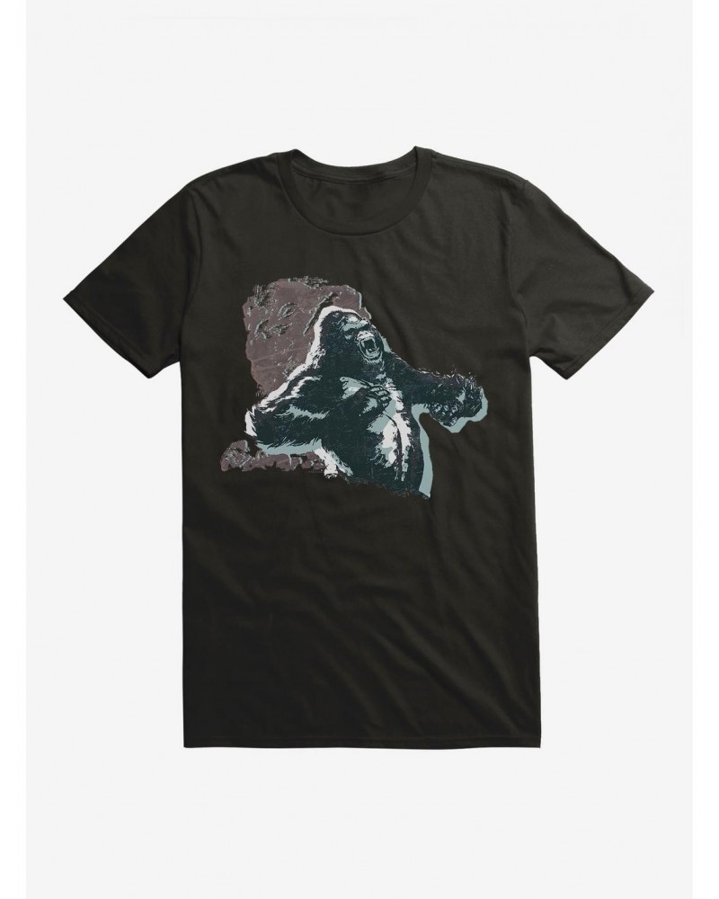 King Kong Battle Roar T-Shirt $7.84 T-Shirts