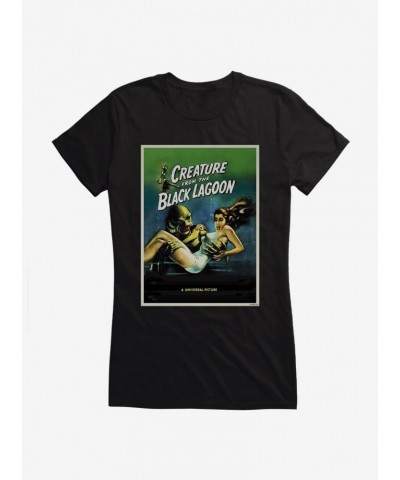 Creature From The Black Lagoon Universal Picture Poster Girls T-Shirt $11.70 T-Shirts