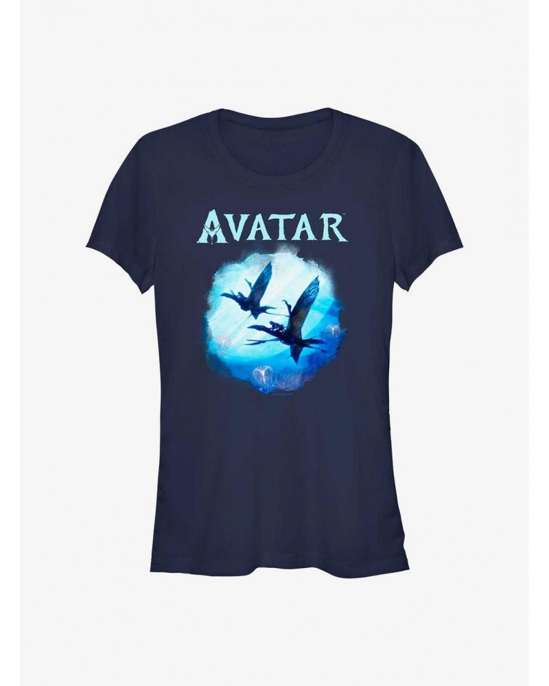 Avatar: The Way of Water Look To The Sky Girls T-Shirt $7.47 T-Shirts