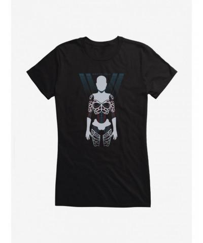 Westworld Anatomy Of An Android Girls T-Shirt $5.98 T-Shirts