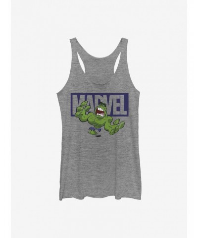 Marvel The Hulk Brick Hulk Girls Tank $8.08 Tanks