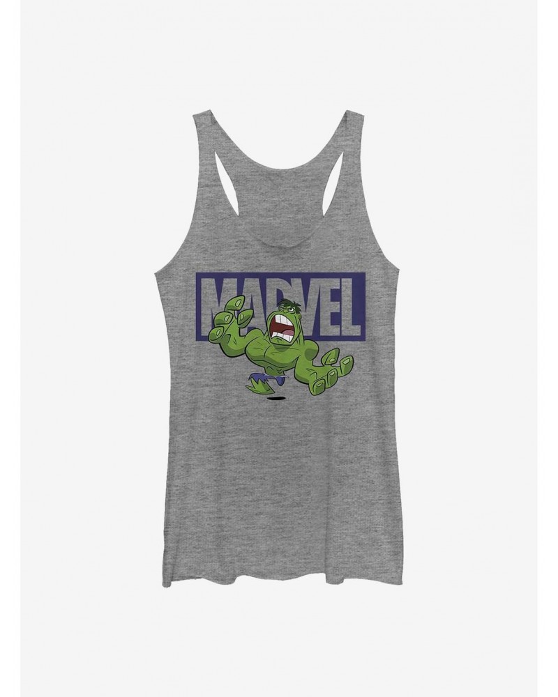 Marvel The Hulk Brick Hulk Girls Tank $8.08 Tanks