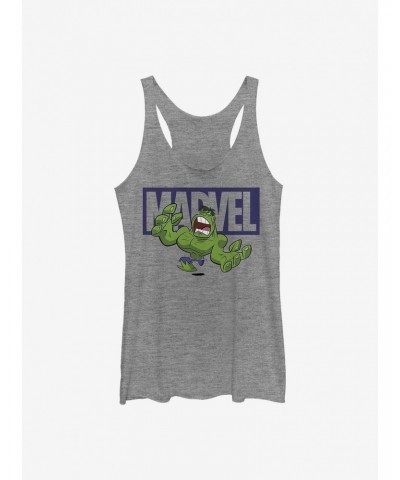 Marvel The Hulk Brick Hulk Girls Tank $8.08 Tanks