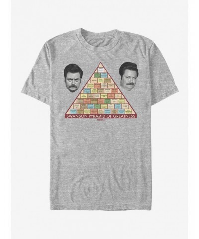 Parks & Recreation Pyramid of Greatness T-Shirt $5.35 T-Shirts