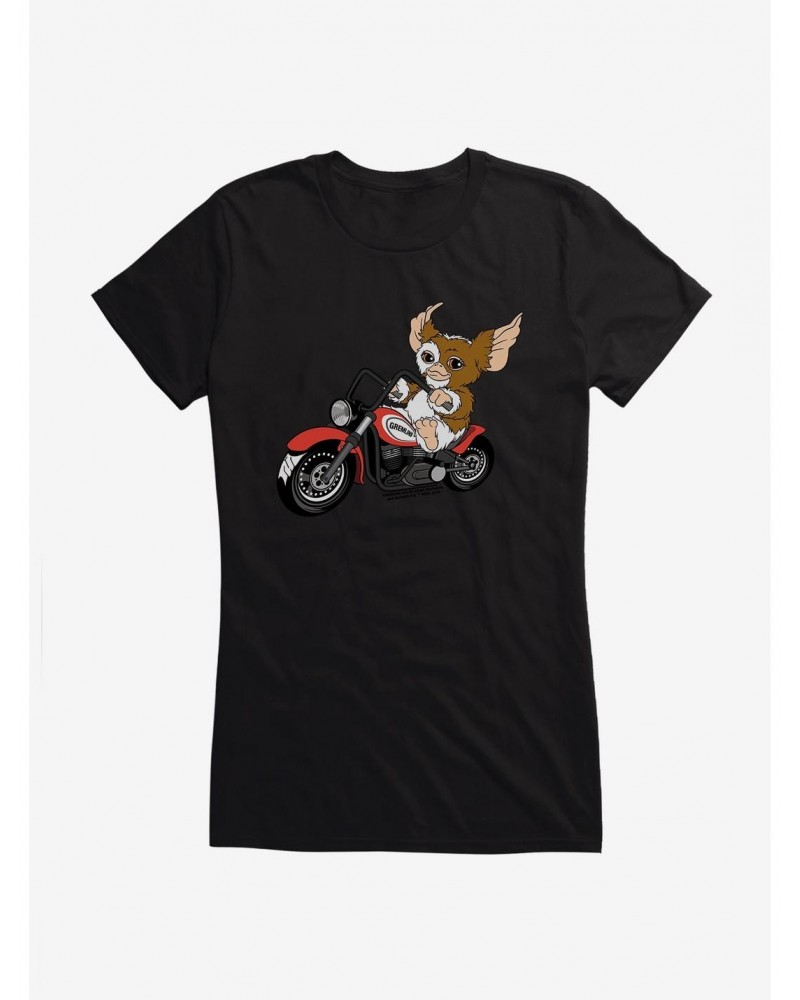 Gremlins Motorcycle Gizmo Girls T-Shirt $6.37 T-Shirts