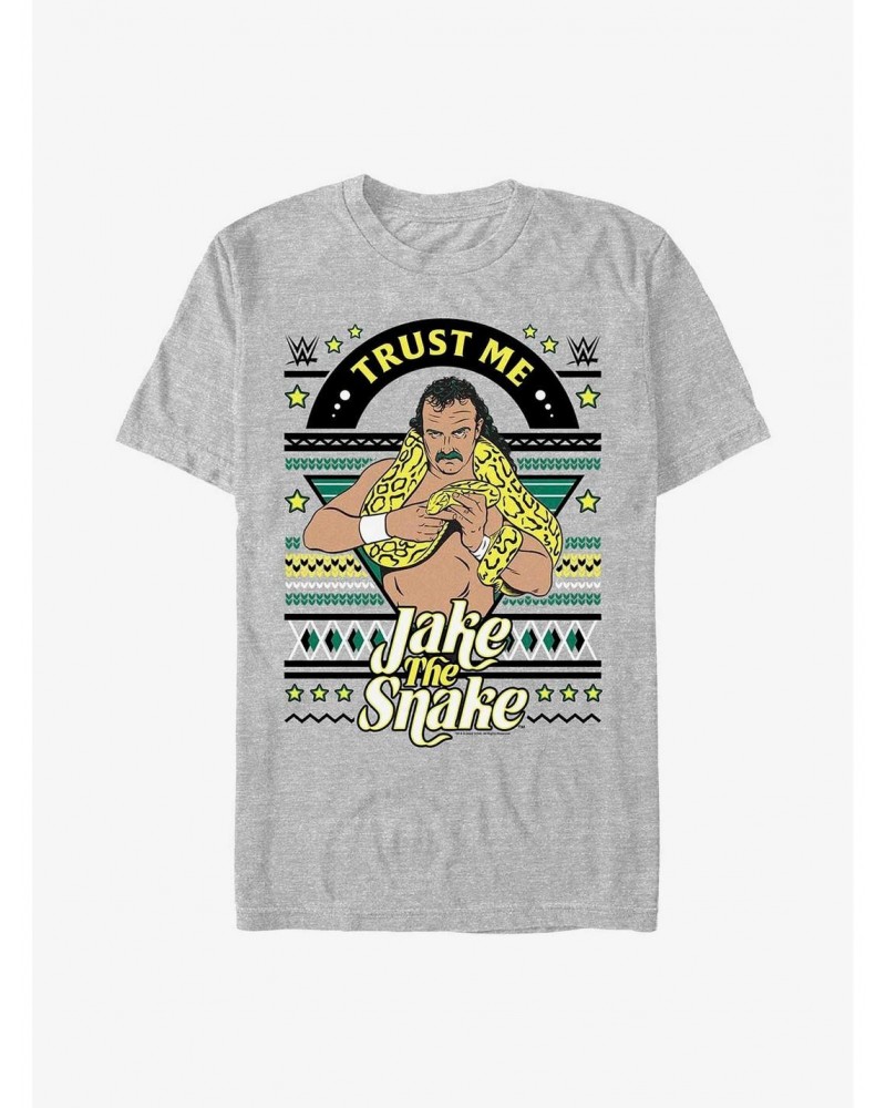 WWE Jake The Snake Ugly Christmas T-Shirt $9.56 T-Shirts