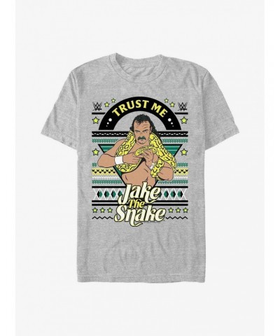 WWE Jake The Snake Ugly Christmas T-Shirt $9.56 T-Shirts