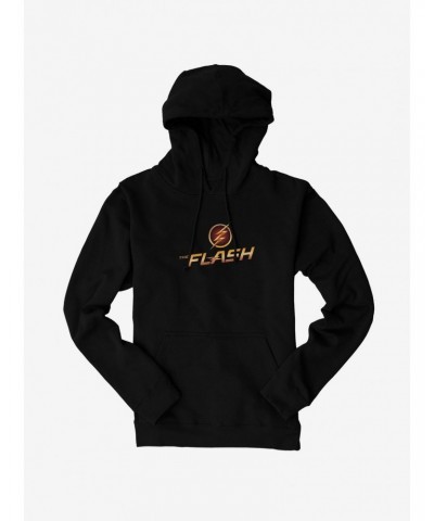 DC Comics The Flash Name Logo Bolt Hoodie $12.21 Hoodies