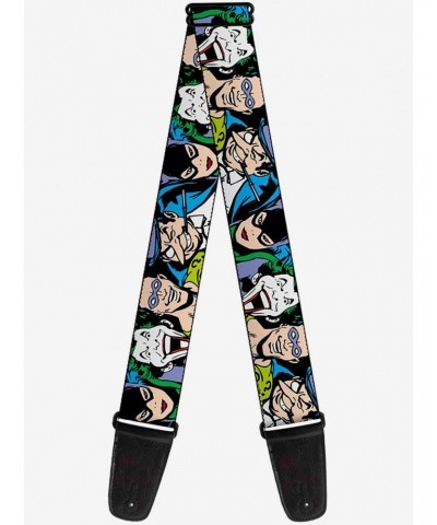 DC Comics Justice League Villains Close Up Guitar Strap $8.22 Guitar Straps