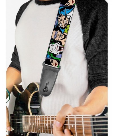 DC Comics Justice League Villains Close Up Guitar Strap $8.22 Guitar Straps