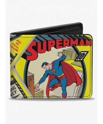 DC Comics Classic Superman 1 Flying Cover Pose Bifold Wallet $8.99 Wallets