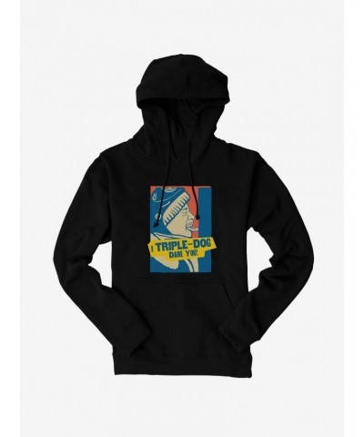 A Christmas Story I Triple Dog Dare You Frozen Tongue Hoodie $13.65 Hoodies