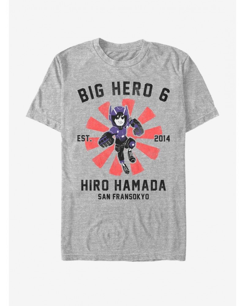 Disney Pixar Big Hero 6 Hiro Collegiate T-Shirt $10.99 T-Shirts