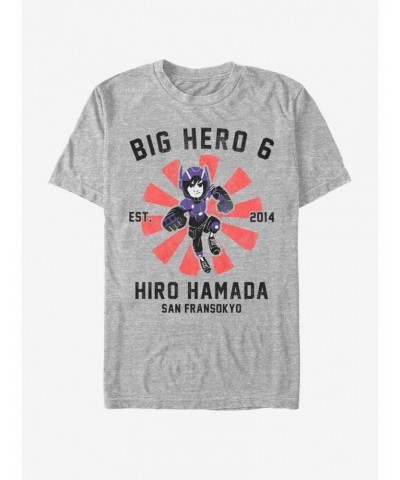 Disney Pixar Big Hero 6 Hiro Collegiate T-Shirt $10.99 T-Shirts