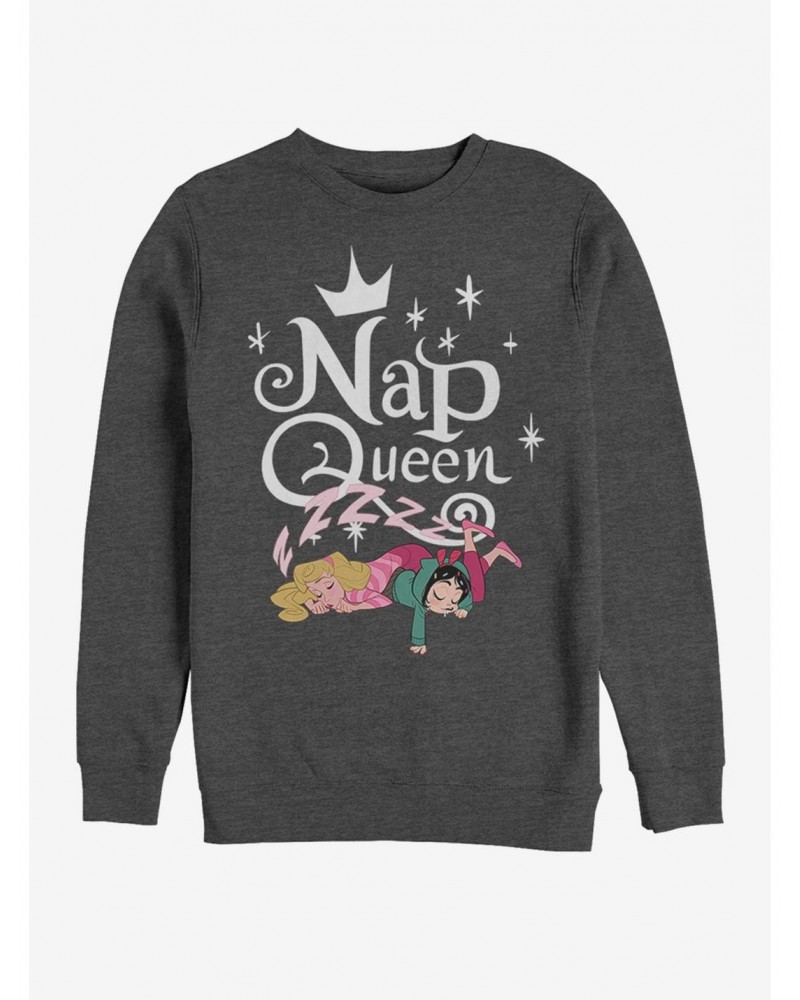 Disney Ralph Breaks The Internet Aurora Nap Queen Sweatshirt $10.33 Sweatshirts