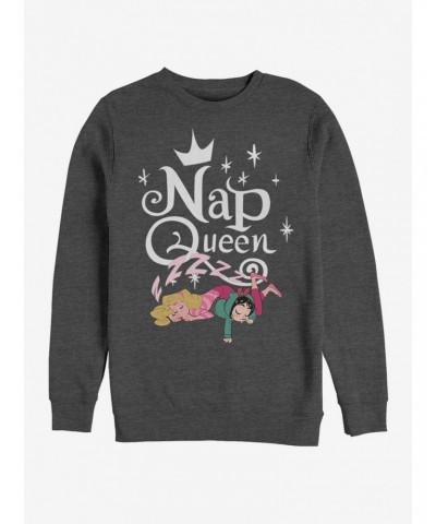 Disney Ralph Breaks The Internet Aurora Nap Queen Sweatshirt $10.33 Sweatshirts