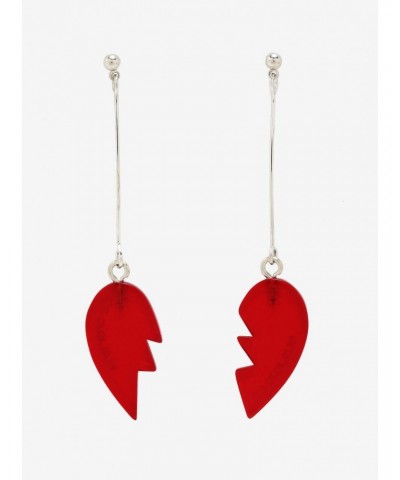 JoJo's Bizarre Adventure: Golden Wind Polnareff Heart Drop Earrings $3.03 Earrings