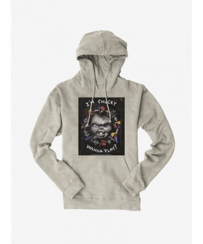 Chucky Wanna Play Hoodie $13.47 Hoodies