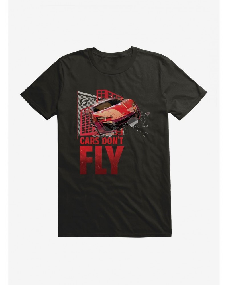 Fast & Furious Cars Don't Fly Skyscraper T-Shirt $7.27 T-Shirts