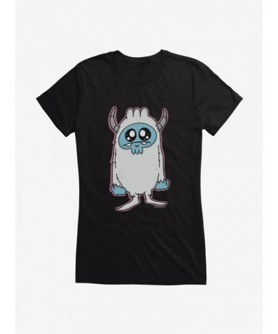 Depressed Monsters Abominable Yerman Girls T-Shirt By Ryan Brunty $9.96 T-Shirts