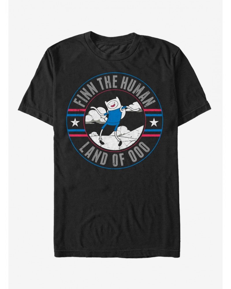 Adventure Time Finn The Human Land of Ooo T-Shirt $10.04 T-Shirts