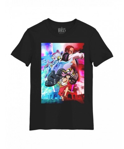 One Piece Film: Red Trio Collage T-Shirt $7.49 T-Shirts