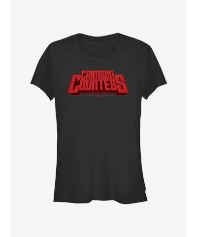 The Boys Crimson Countess Logo Girls T-Shirt $7.93 T-Shirts