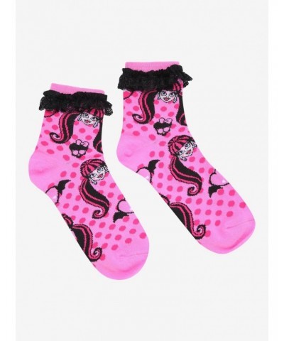 Monster High Frankie Stein Studded Ankle Socks $3.06 Socks