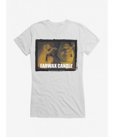 Shrek Earwax Candle Girls T-Shirt $6.37 T-Shirts