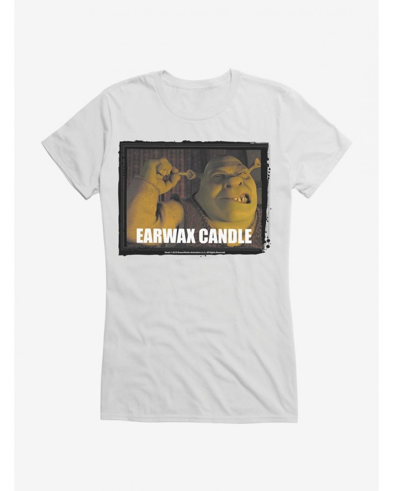 Shrek Earwax Candle Girls T-Shirt $6.37 T-Shirts