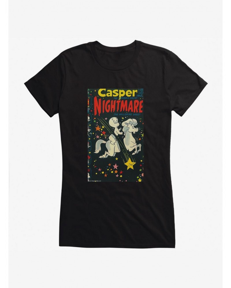 Casper The Friendly Ghost Nightmare Comic Cover Girls T-Shirt $9.71 T-Shirts