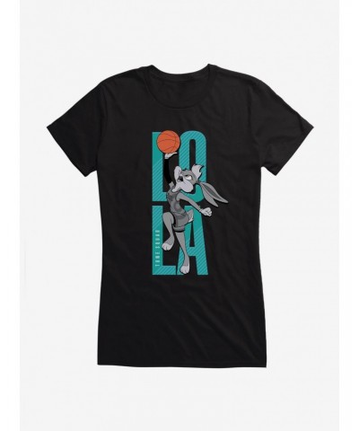 Space Jam: A New Legacy Lola Bunny Tune Squad Basketball Girls T-Shirt $8.57 T-Shirts