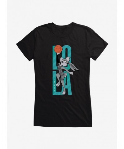 Space Jam: A New Legacy Lola Bunny Tune Squad Basketball Girls T-Shirt $8.57 T-Shirts