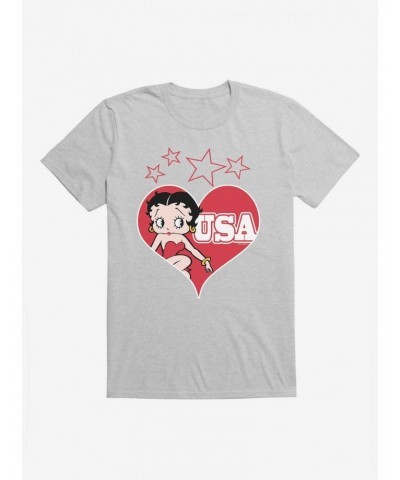 Betty Boop Love USA T-Shirt $8.22 T-Shirts