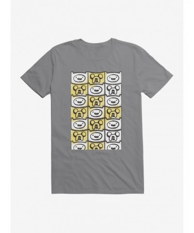 Adventure Time Checkerboard Finn And Jake T-Shirt $7.27 Merchandises