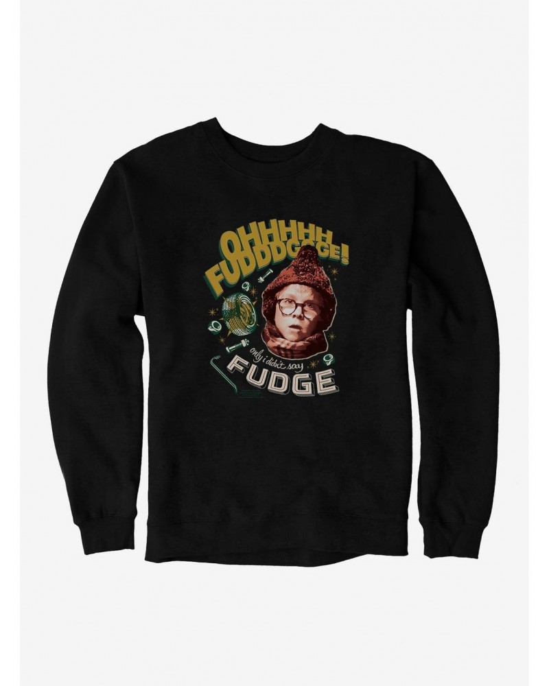 A Christmas Story Only I Didn't Say Fudge Sweatshirt $11.81 Sweatshirts