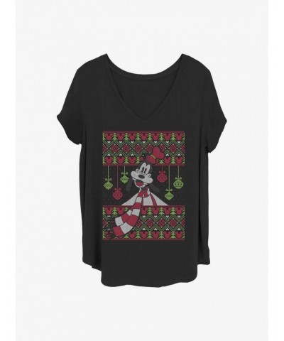 Disney Goofy Ornament Sweater Girls T-Shirt Plus Size $10.17 T-Shirts