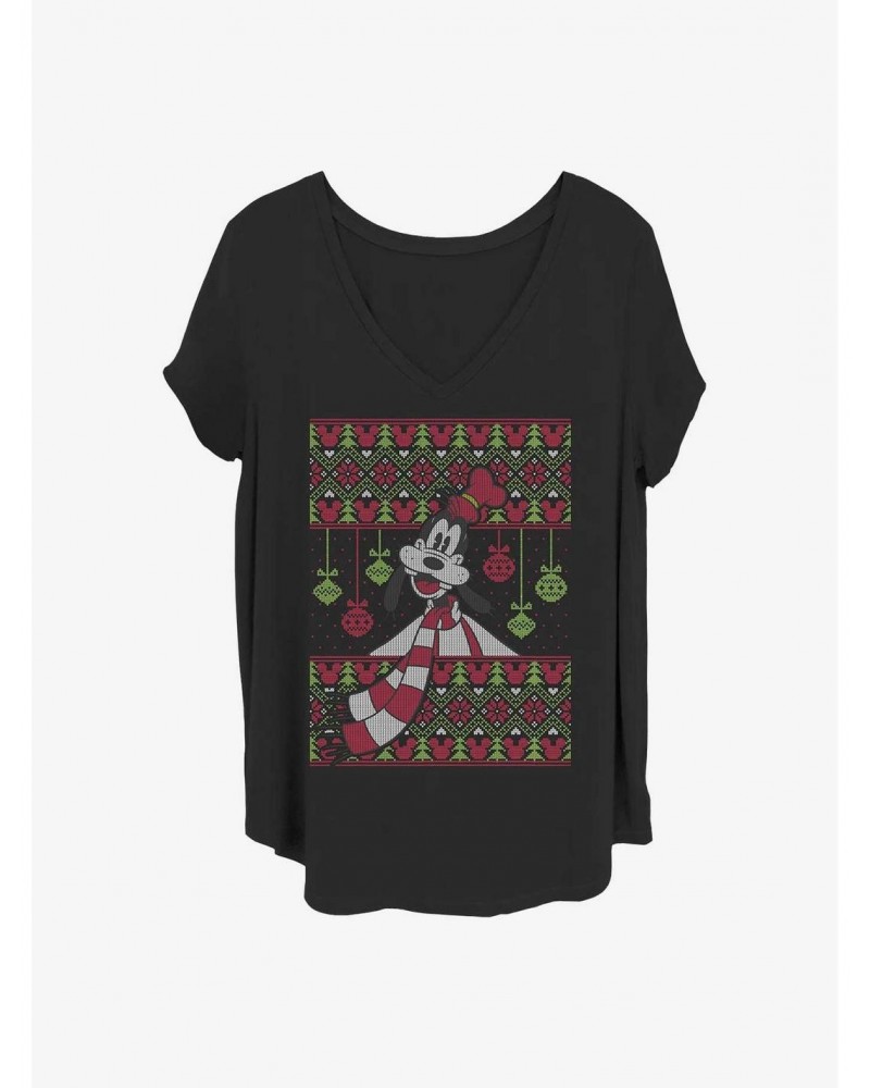 Disney Goofy Ornament Sweater Girls T-Shirt Plus Size $10.17 T-Shirts