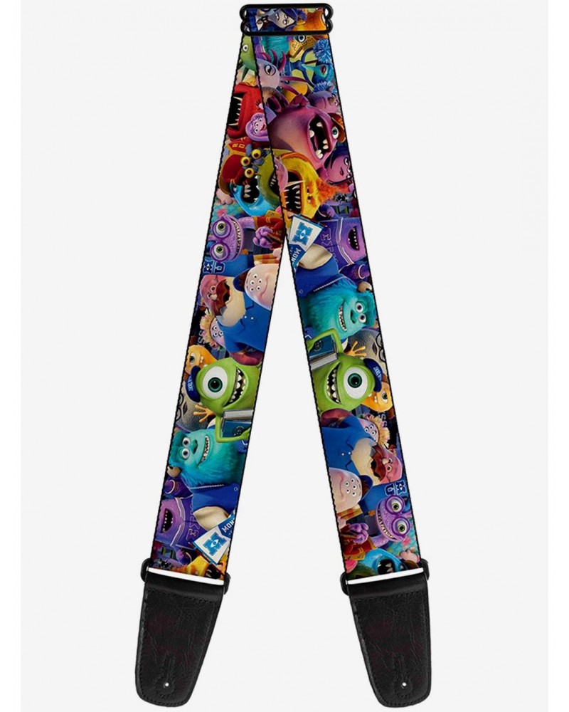 Disney Pixar Monsters University Monsters Stacked Guitar Strap $12.45 Guitar Straps