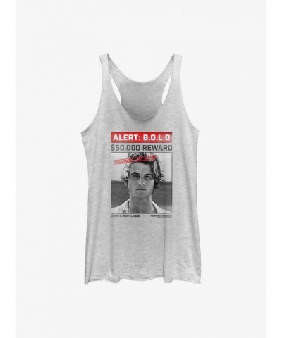 Outer Banks John B Wanted Poster Girls Tank $8.16 Tanks