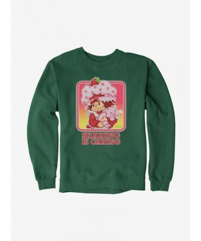 Strawberry Shortcake Vintage Sharing Is Caring Sweatshirt $11.81 Sweatshirts