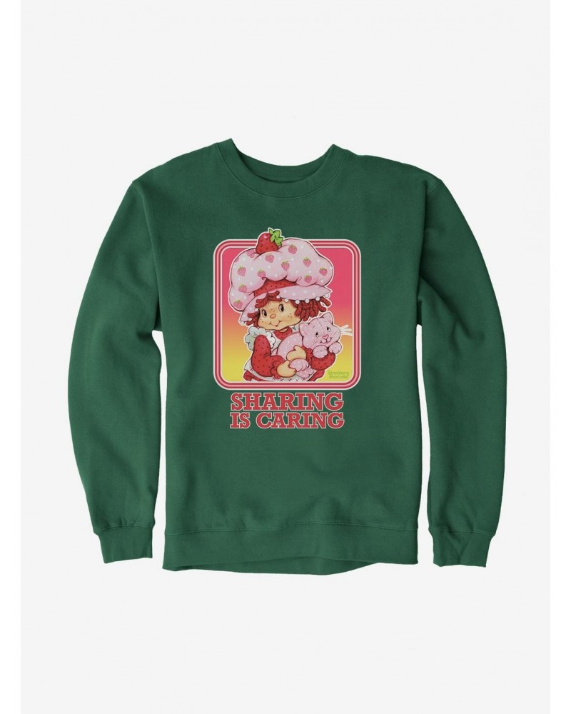 Strawberry Shortcake Vintage Sharing Is Caring Sweatshirt $11.81 Sweatshirts