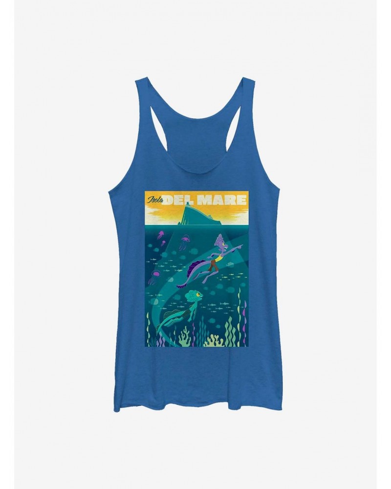 Disney Pixar Luca Isola Del Mare Poster Girls Tank $8.08 Tanks