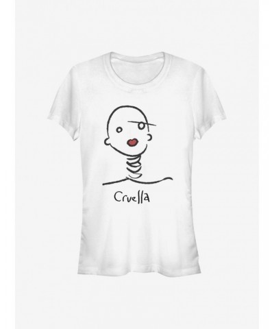 Disney Cruella Doodle Girls T-Shirt $11.70 T-Shirts