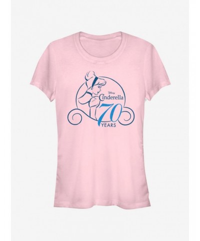 Disney Cinderella Simple Anniversary Girls T-Shirt $12.45 T-Shirts