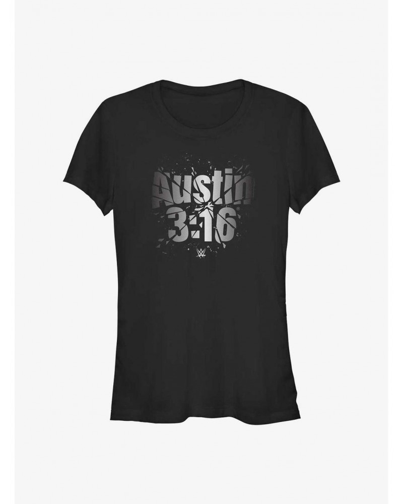 WWE Stone Cold Steve Austin 3:16 Logo Girls T-Shirt $9.56 T-Shirts