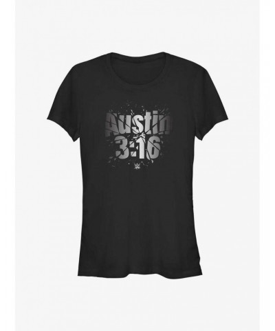 WWE Stone Cold Steve Austin 3:16 Logo Girls T-Shirt $9.56 T-Shirts