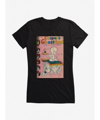 Casper The Friendly Ghost Ghostland And Friends Carpet Ride Girls T-Shirt $7.47 T-Shirts