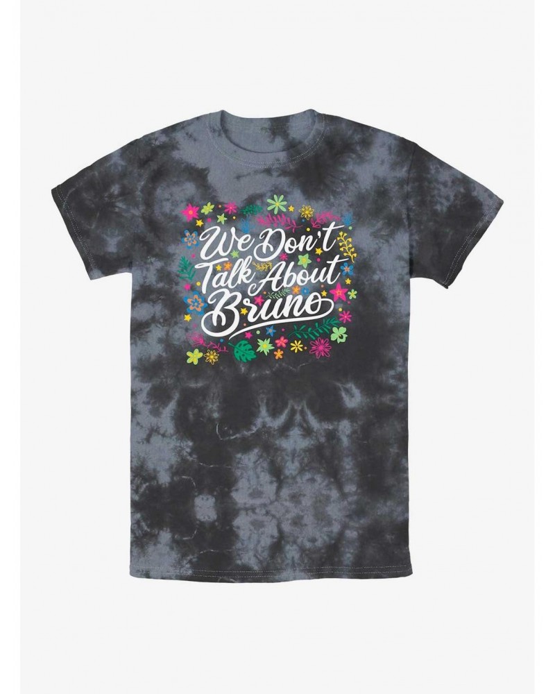 Disney Encanto We Don't Talk About Bruno Tie-Dye T-Shirt $7.77 T-Shirts