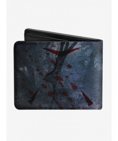 Friday the 13th Welcome to Camp Crystal Lake Sign Bifold Wallet $7.94 Wallets